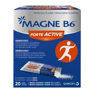 MAGNE B6 FORTE ACTIVE 1×20 ks, výživový doplnok