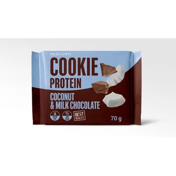 Descanti Cookie Protein Coconut&Milk Chocolate 1×1 ks