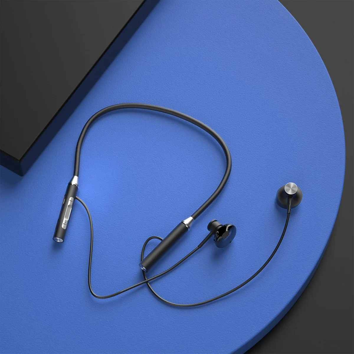 Dudao U5 Plus Necklace bezdrôtové slúchadlá do uší, čierne