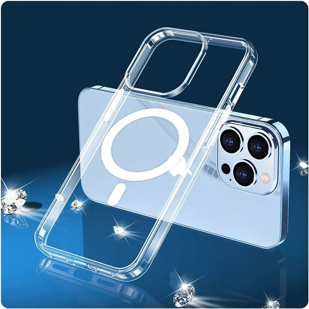 Tech-Protect FlexAir MagSafe kryt na Samsung Galaxy S23, priesvitný