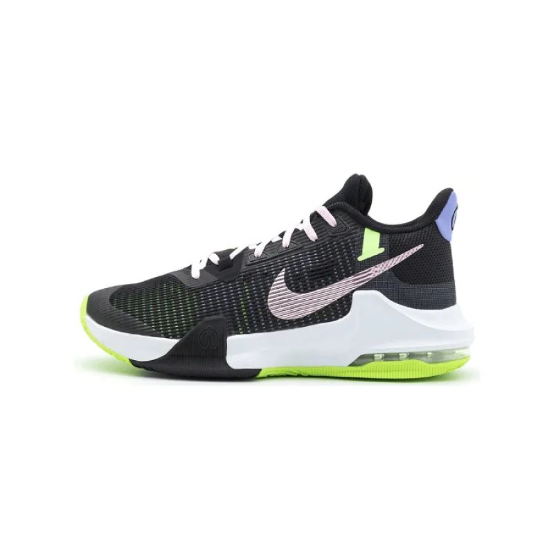 Nike Air Max Impact 3 pánska basketbalová obuv čierna/ružová/zelená, veľ. 41