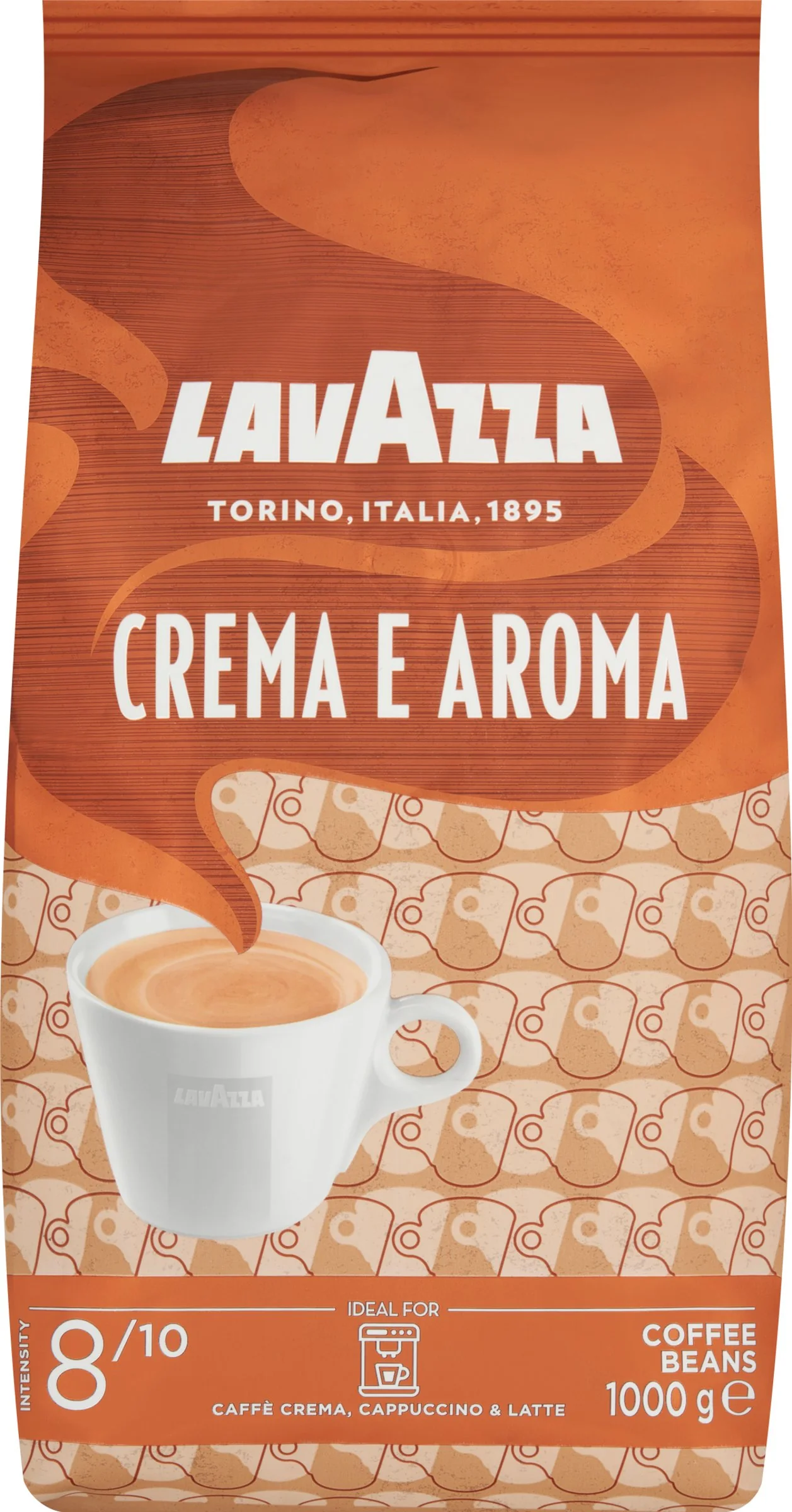 Lavazza Crema e Aroma 1×1000 g, zrnková káva
