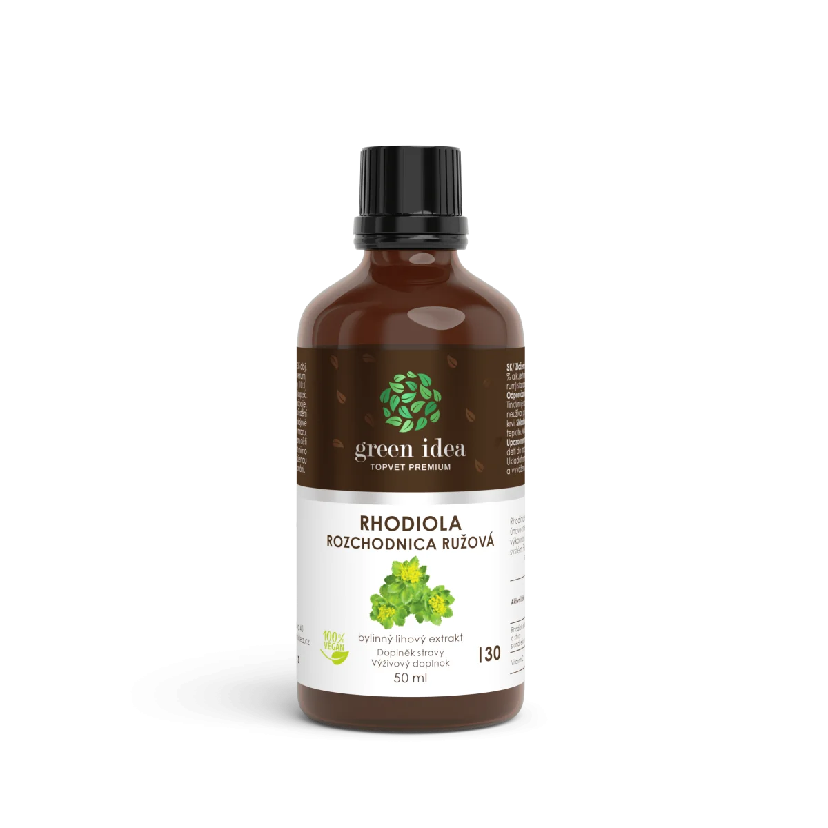 Rhodiola - Rozchodnica - tinktúra - kvapky 50 ml - Green idea