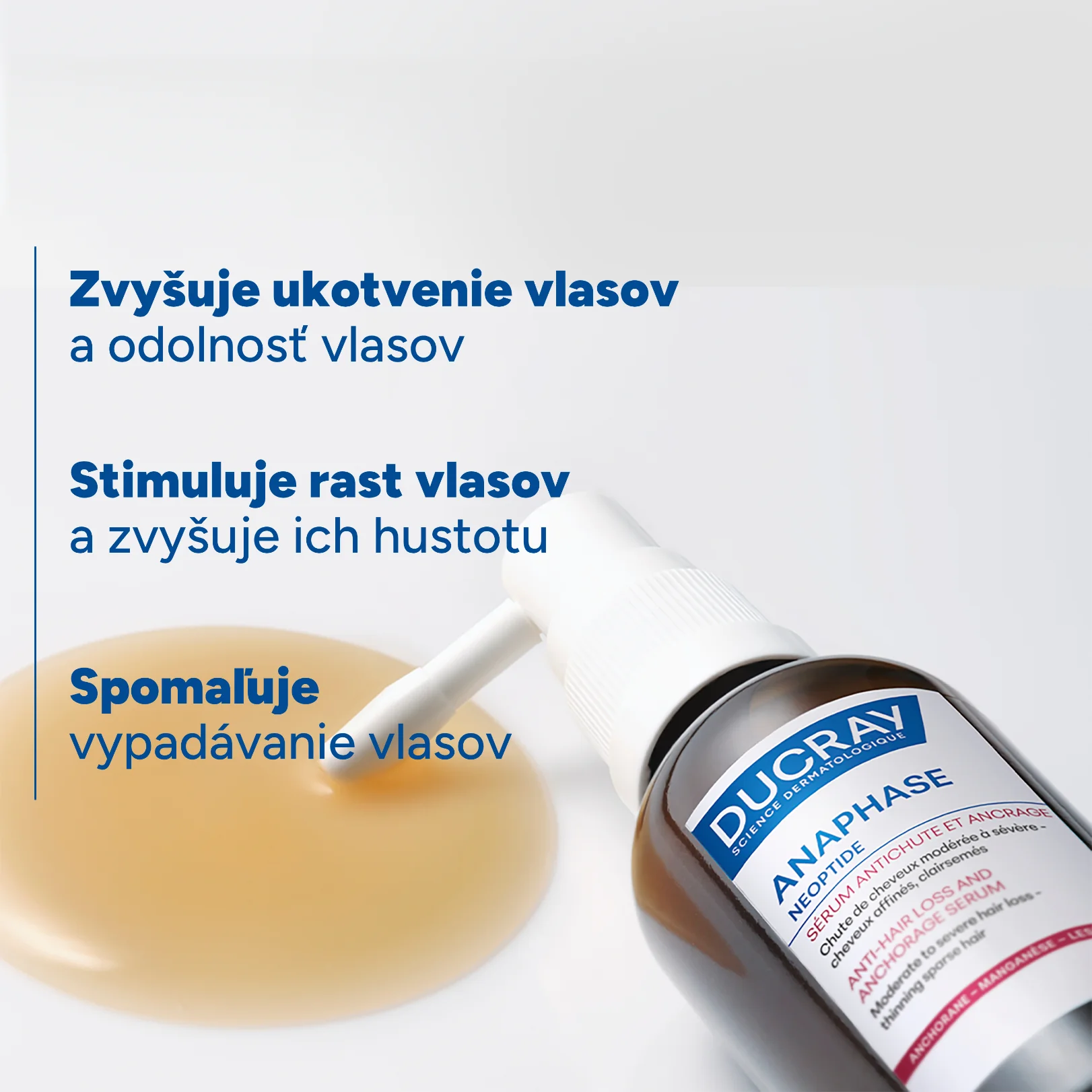 DUCRAY Neoptide EXPERT Sérum proti vypadávaniu & na rast vlasov 2×50 ml, sérum proti vypadávaniu vlasov