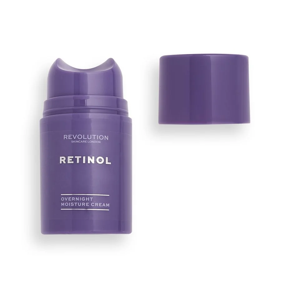 Revolution Skincare Retinol Overnight krém na tvár 1×50 ml, krém na tvár