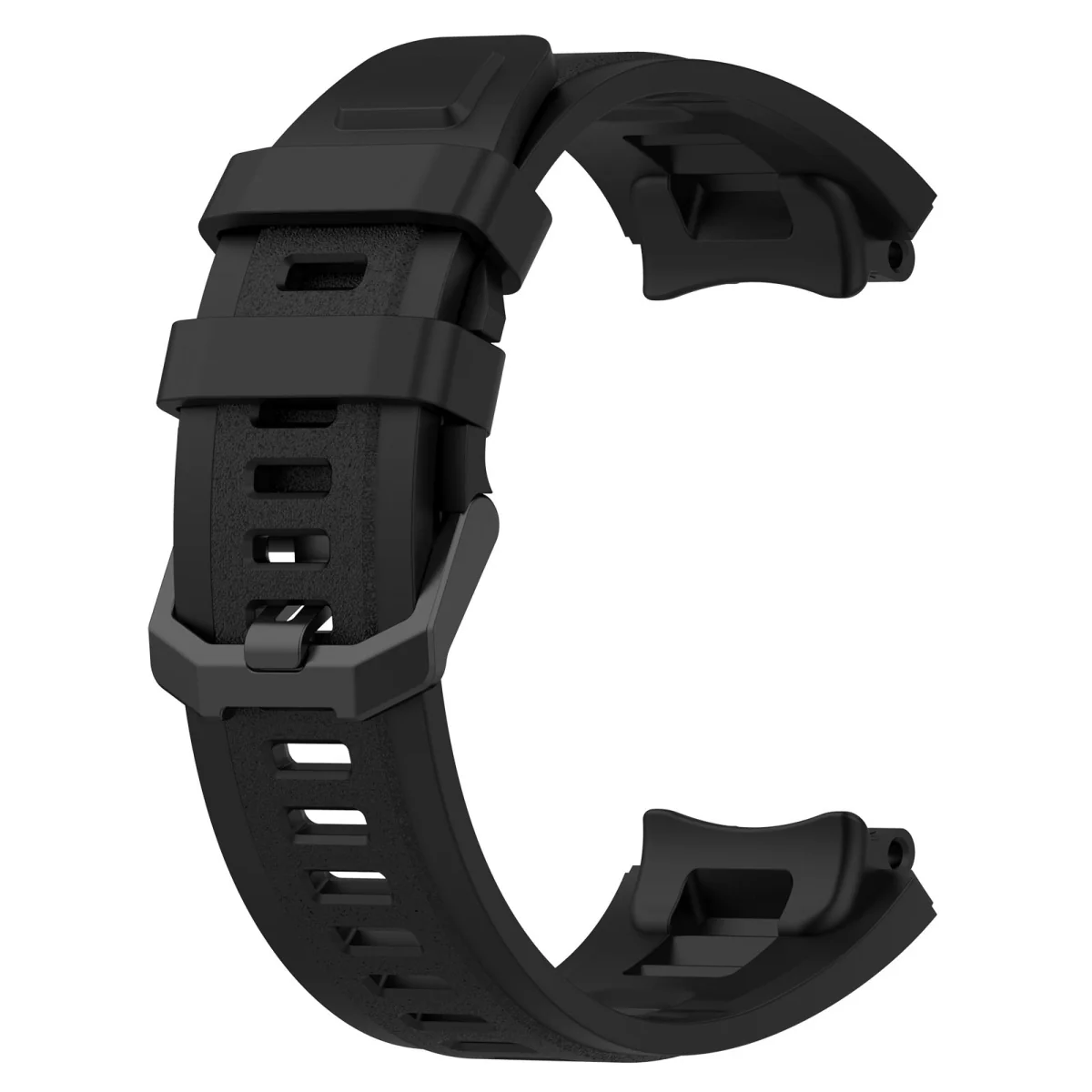 BStrap Silicone remienok na Xiaomi Amazfit Active Edge black