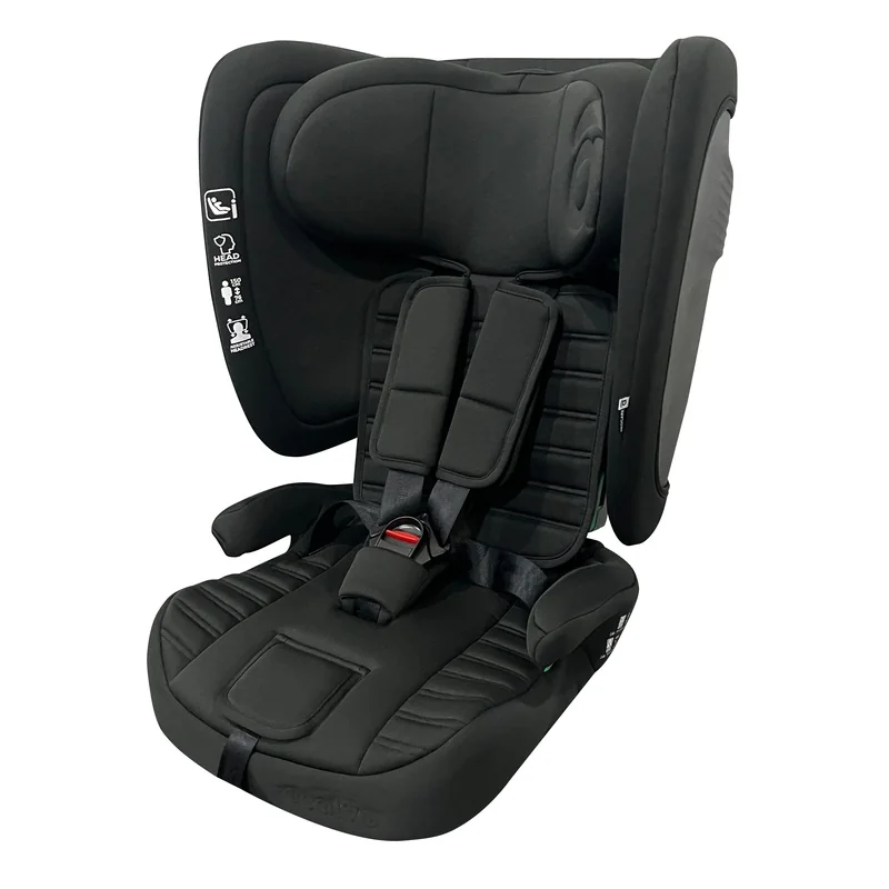 Asalvo NEOCARE i-Size sklápacia autosedačka 76–150 cm, čierna