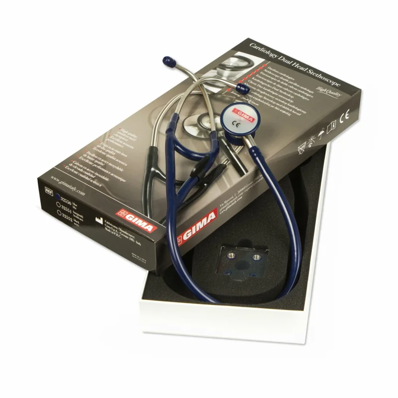 GIMA Cardiology Classic Y kardiologický stetoskop, modrý