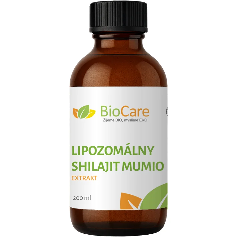 Shilajit Mumio Extrakt lipozomálny 200ml