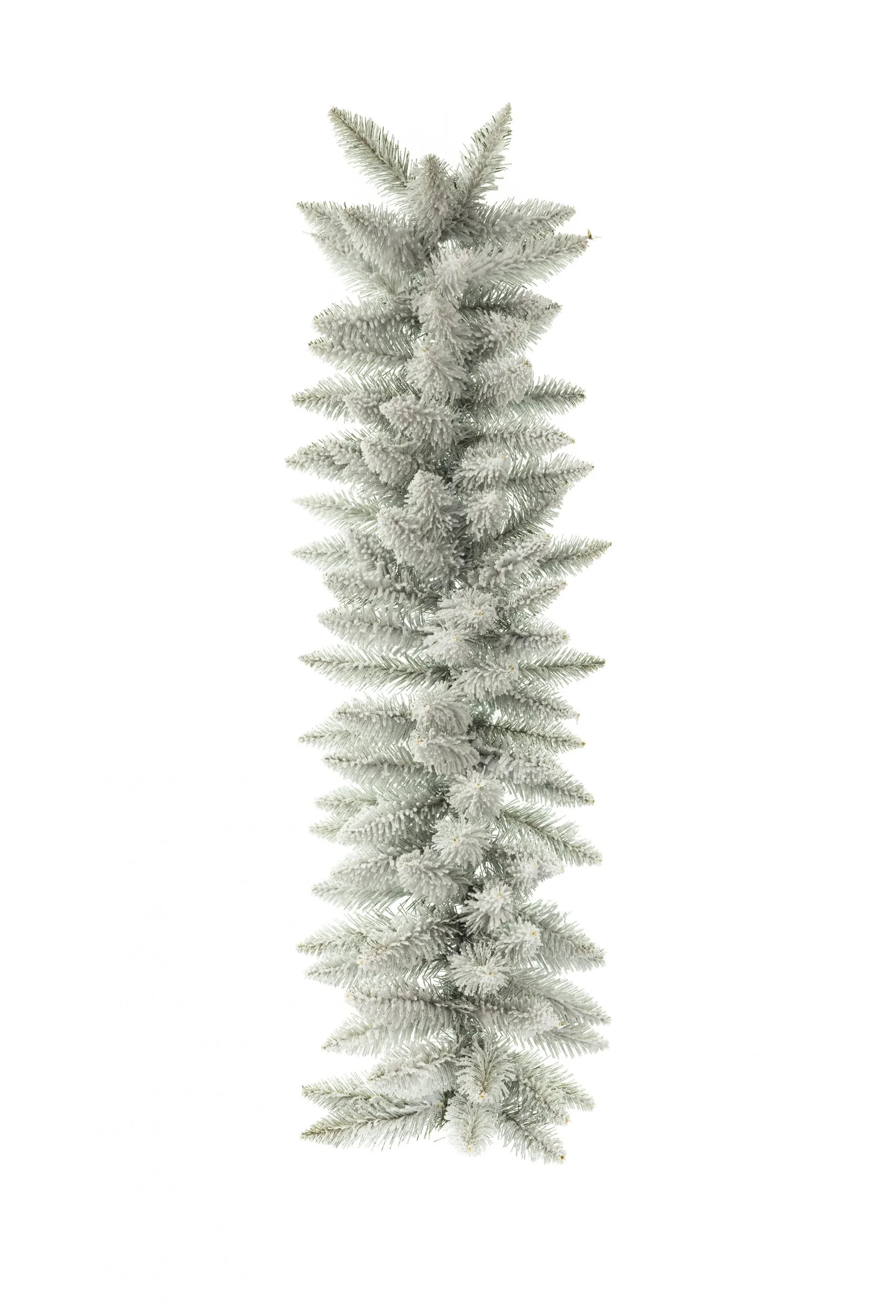 Girlanda zasnežená biela  100 cm