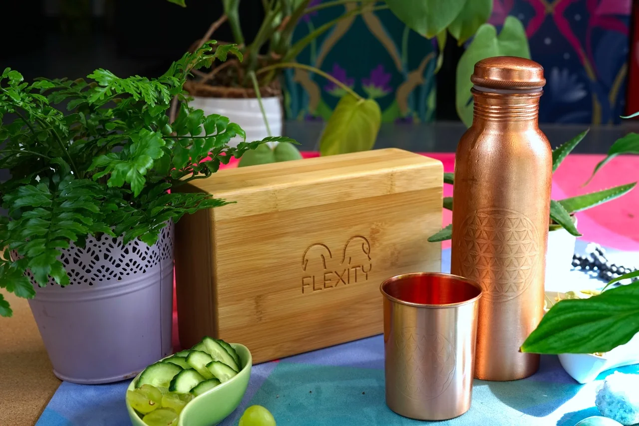 Bodhi medená fľaša 800 ml. 3 vzory 501KBL