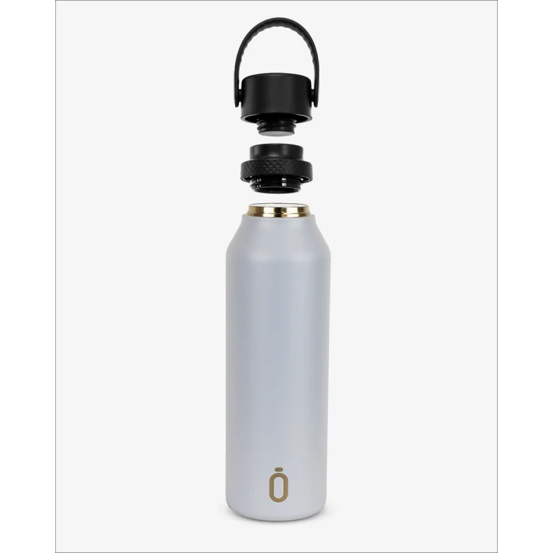 Runbott Mii Nerezová termofľaša s izoláciou – 600ml, Šedá