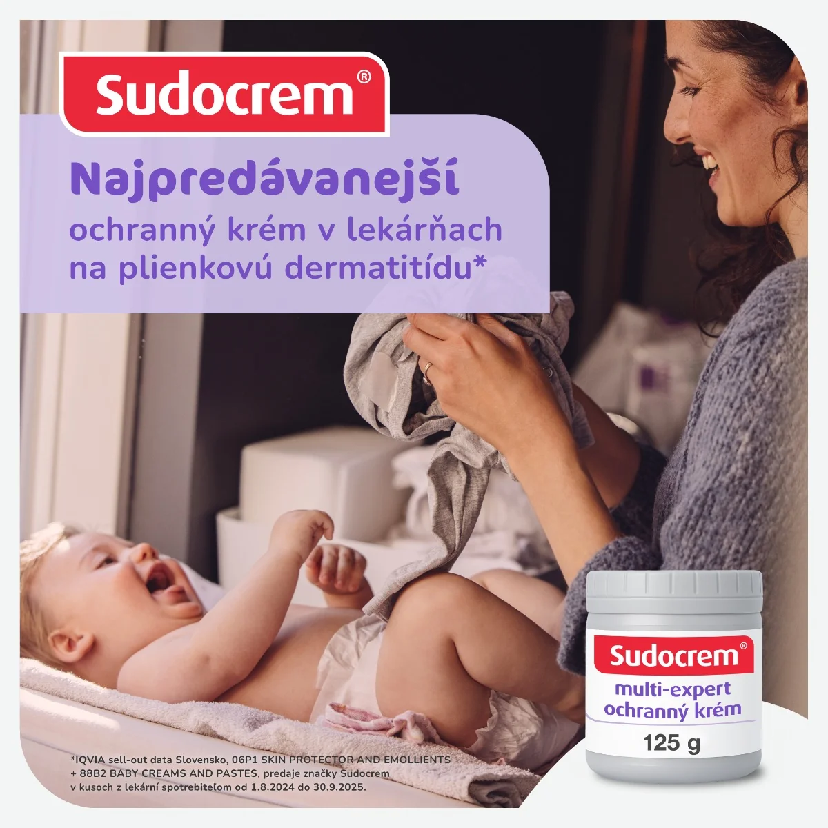 Sudocrem MULTI-EXPERT 1×60 g, ochranný krém