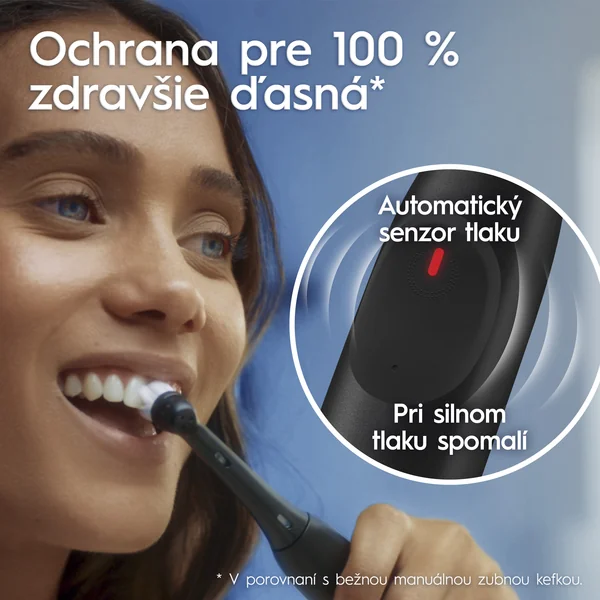 Oral-B iO 2 elektrická zubná kefka, čierna 1 ks