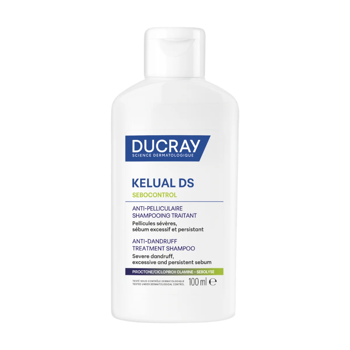 DUCRAY KELUAL DS SEBOCONTROL Šampón 100 ml