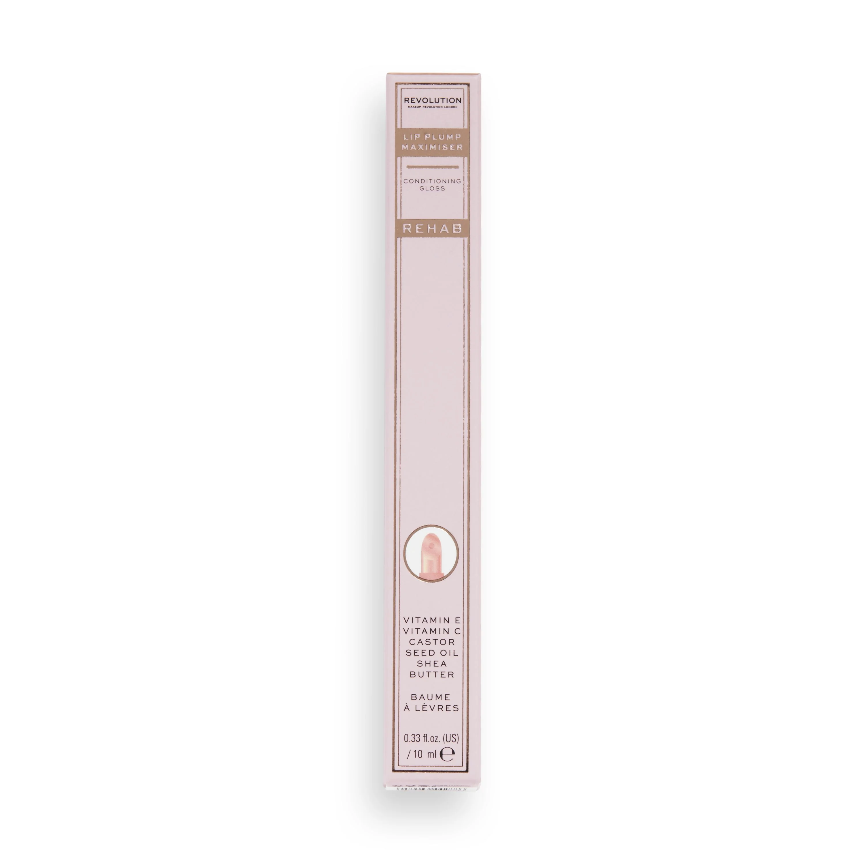 Revolution Rehab Lip Plump Maximiser Lip Conditioner starostlivosť o pery 1×10 ml, balzam na pery