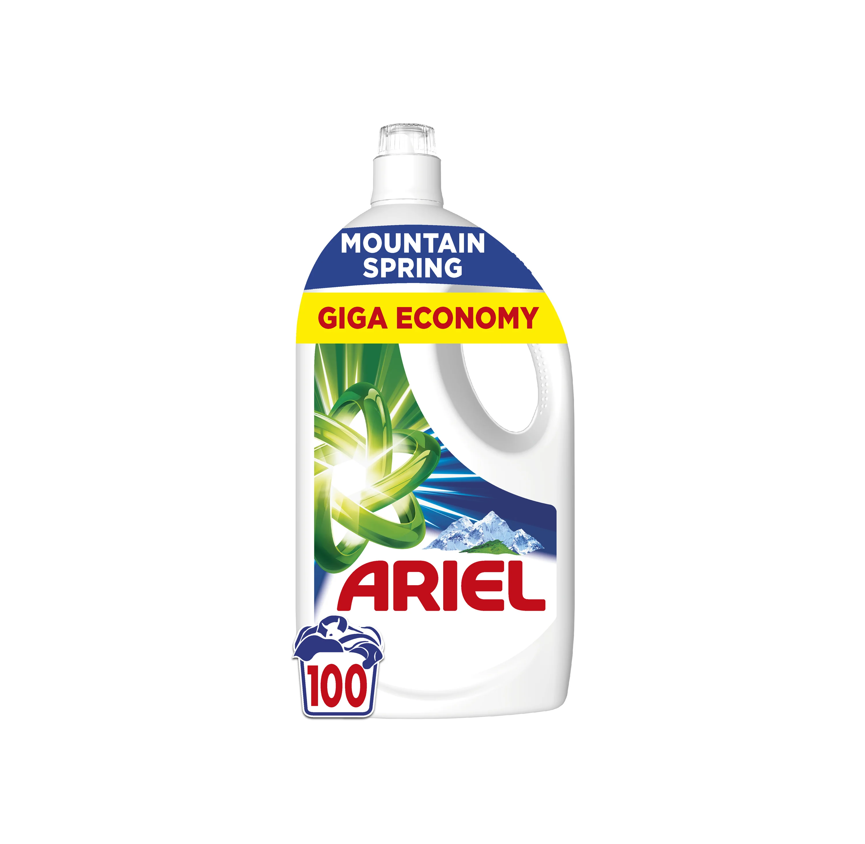 Ariel Mountain Spring prací gél, 100 praní 4500 ml