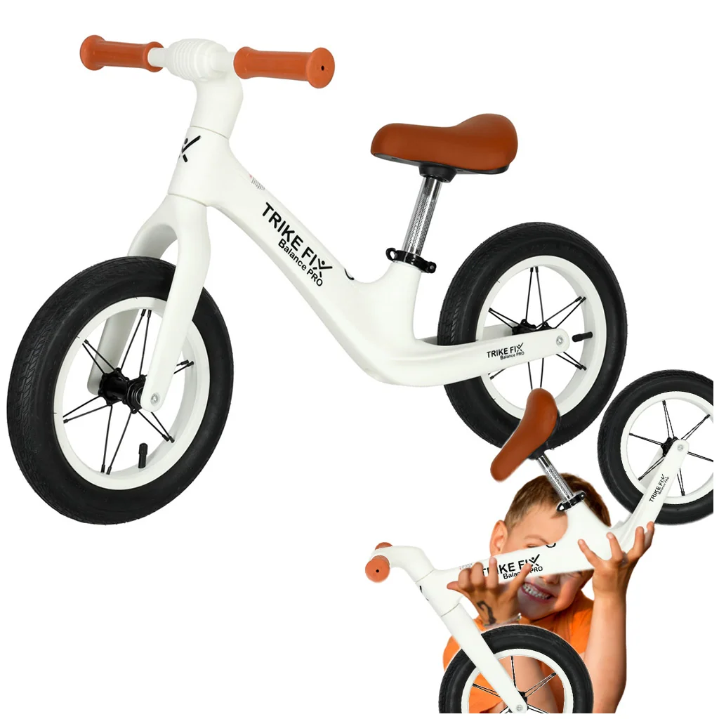 Odrážadlo Balance PRO – biele, 11/12″, 2–4 roky