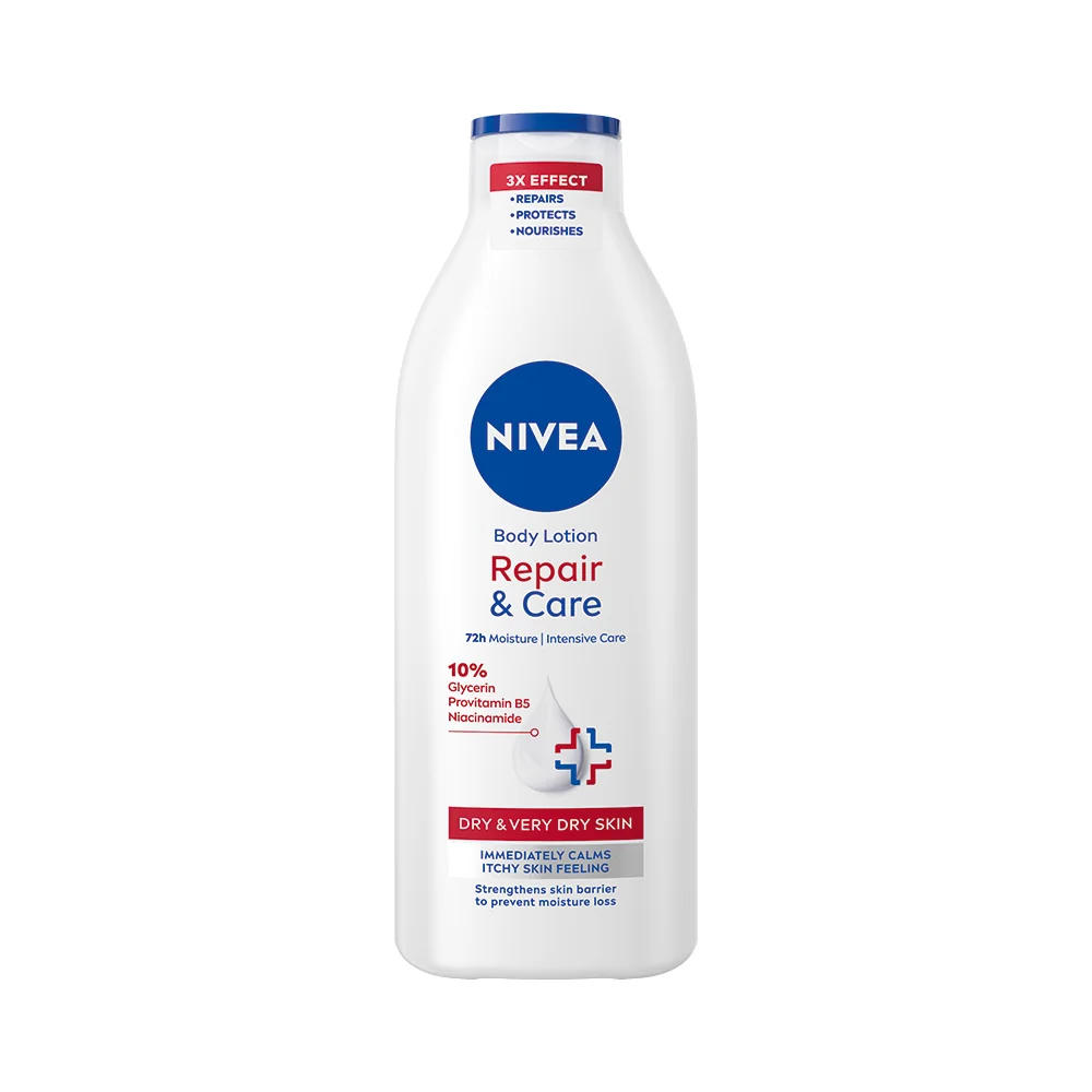 NIVEA TELOVE MLIEKO REGENERACNE REPAIR&CARE 400ML 1×400 ml, telové mlieko