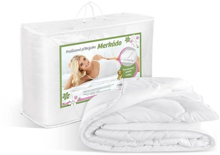 MERKADO Aloe Vera perina 8600/495 140x220, 495g 1×1 ks, perina