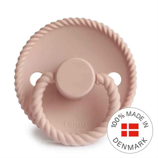 FRIGG Rope silikónový cumlík Blush,  +6m 1×1 ks, cumlík