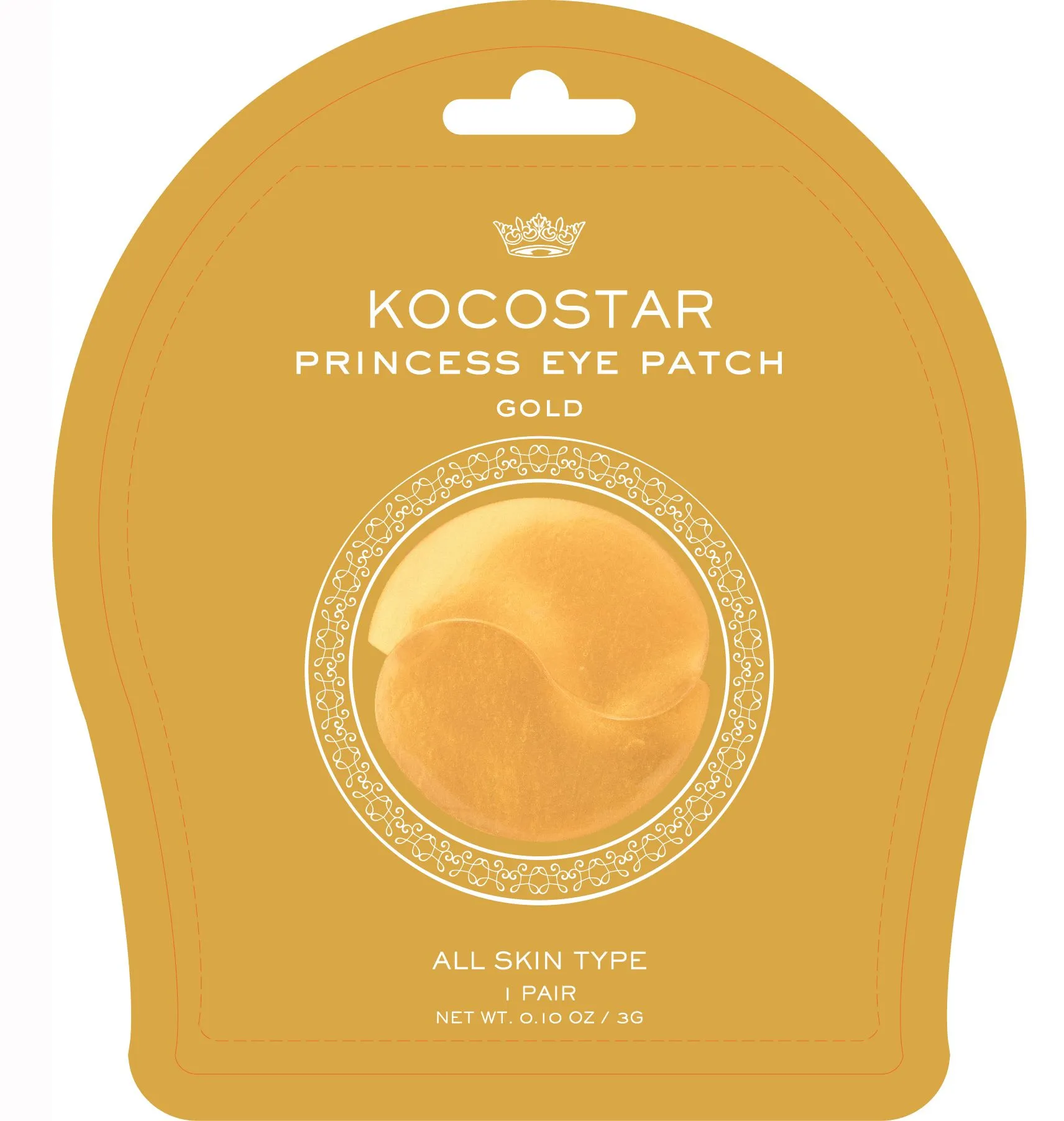 Kocostar Princess Eye Patch Gold 3 g / 2 pcs