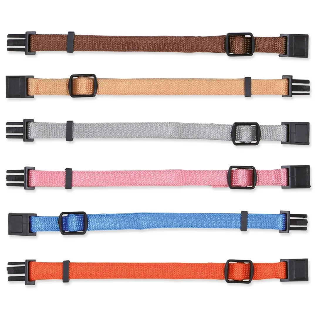Obojok Trixie rozoznávací šteňa mix farieb S-M 17-25cmx10mm 6ks
