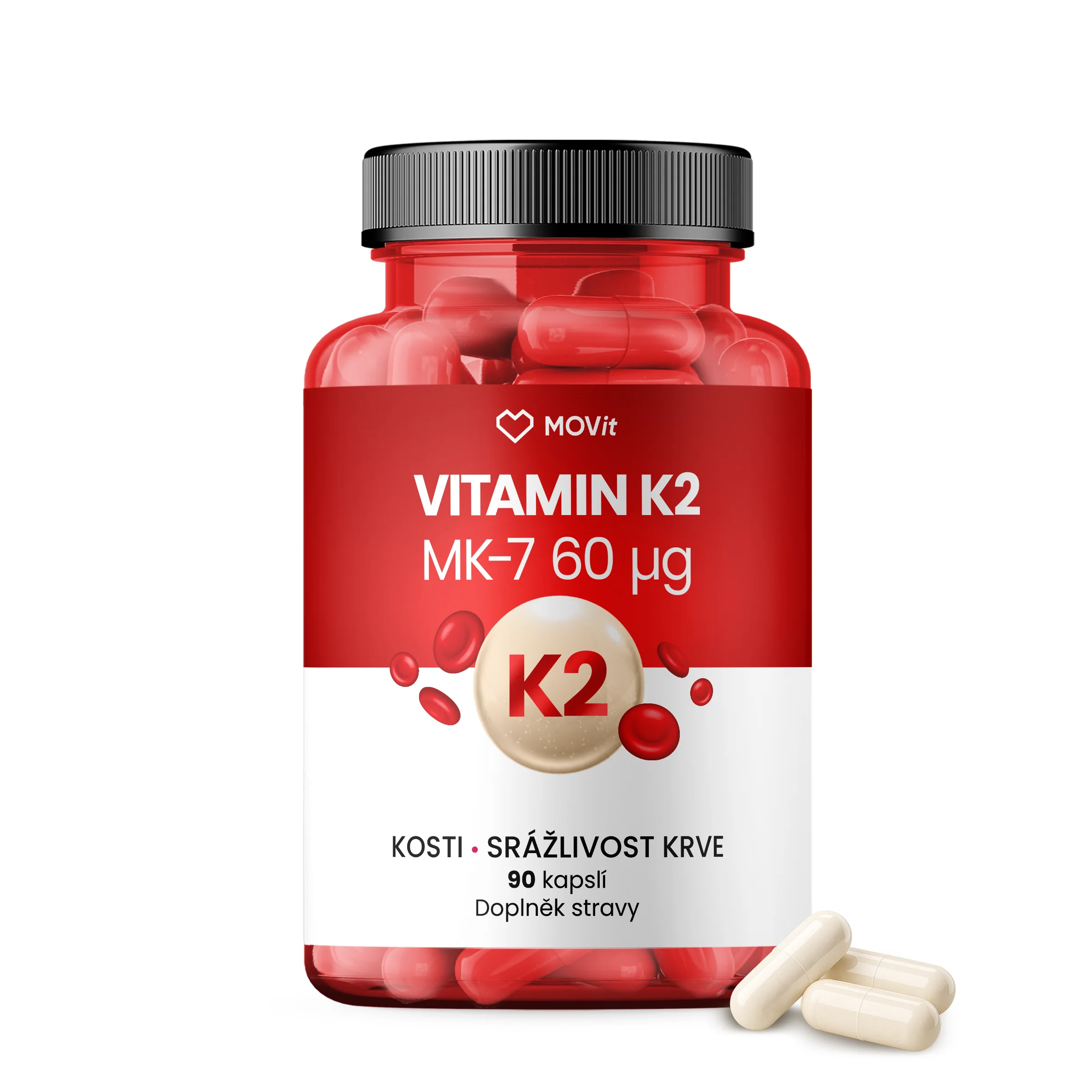 MOVit Vitamin K2 MK-7 60 µg 90 cps