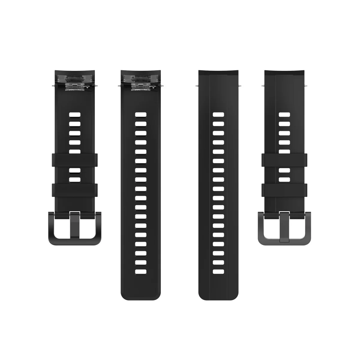 BStrap Silicone remienok na Honor Watch GS Pro black