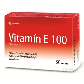 Noventis Vitamín E 100 2×25 cps, vitamín e 100