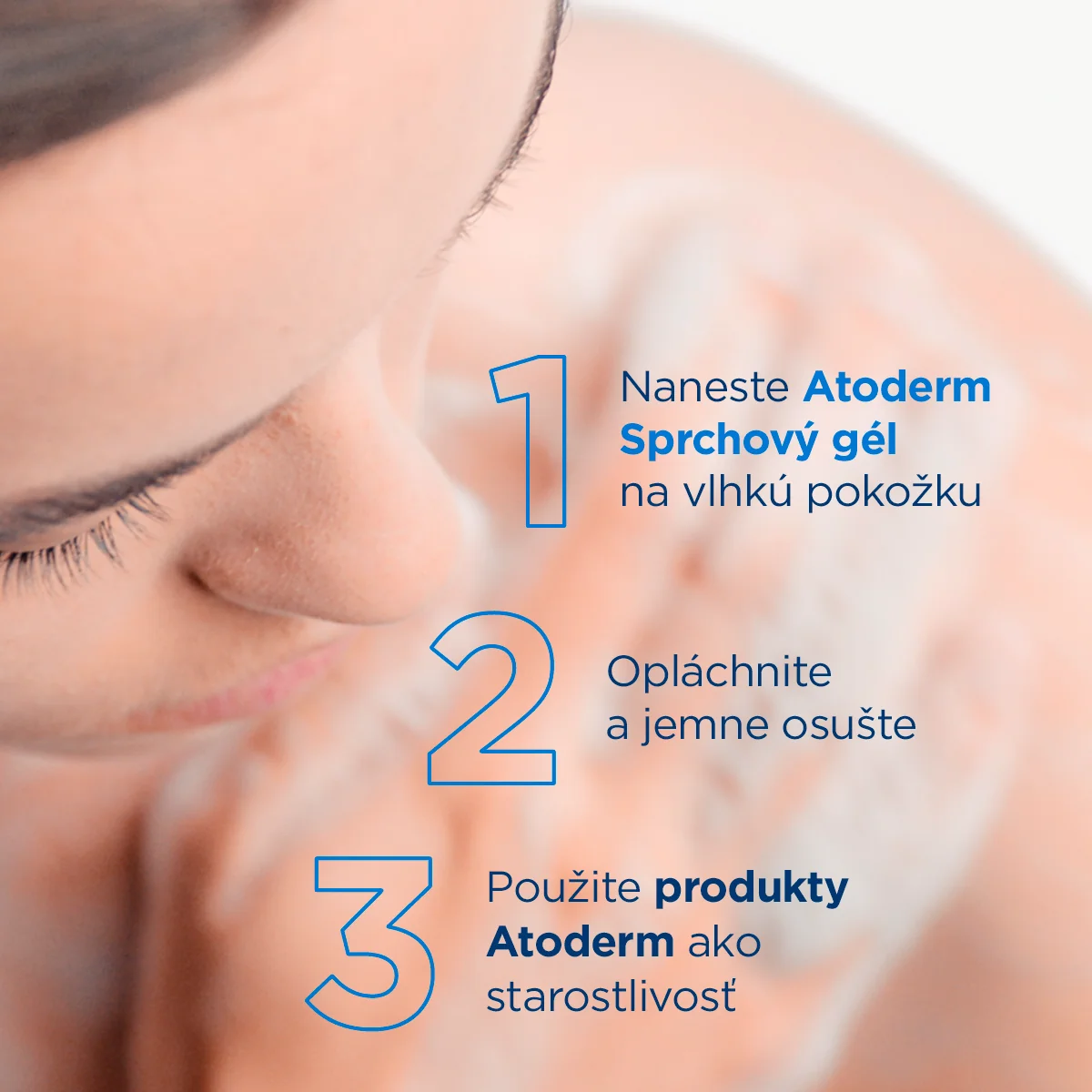 BIODERMA Atoderm Sprchový gél pre normálnu a suchú pokožku 100 ml