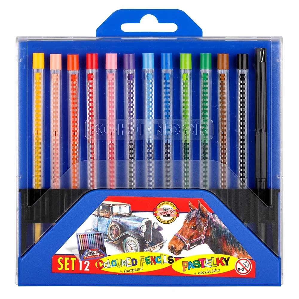 Súprava mechanických pasteliek SCALA 4012/12 12 ks v balení