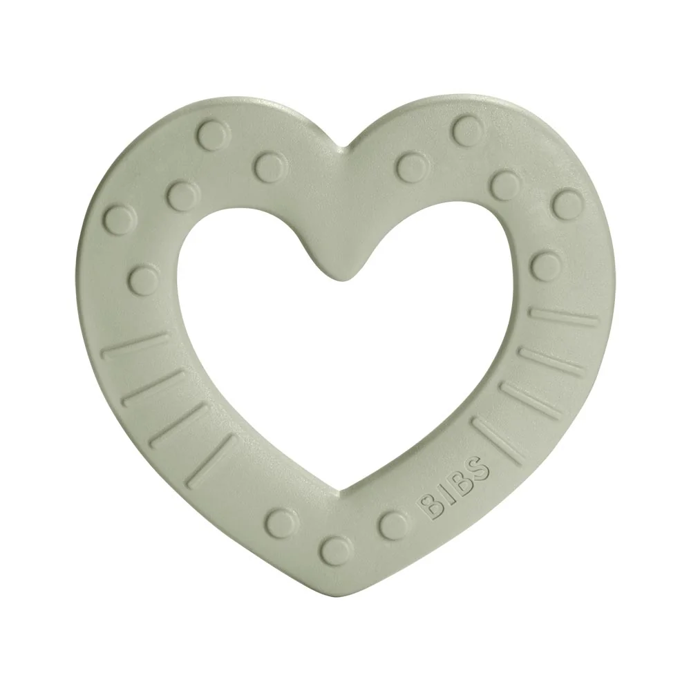 BIBS Baby Bitie hryzátko - Heart Sage Heart - Sage