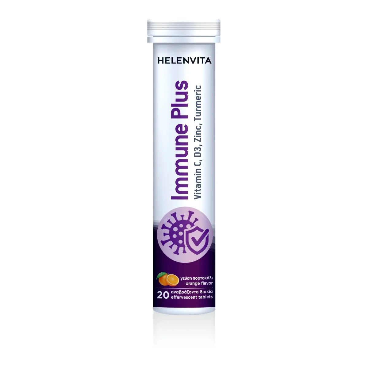 Helenvita Imunita Plus 20 šumivých tabliet vitamín C, D3, zinok