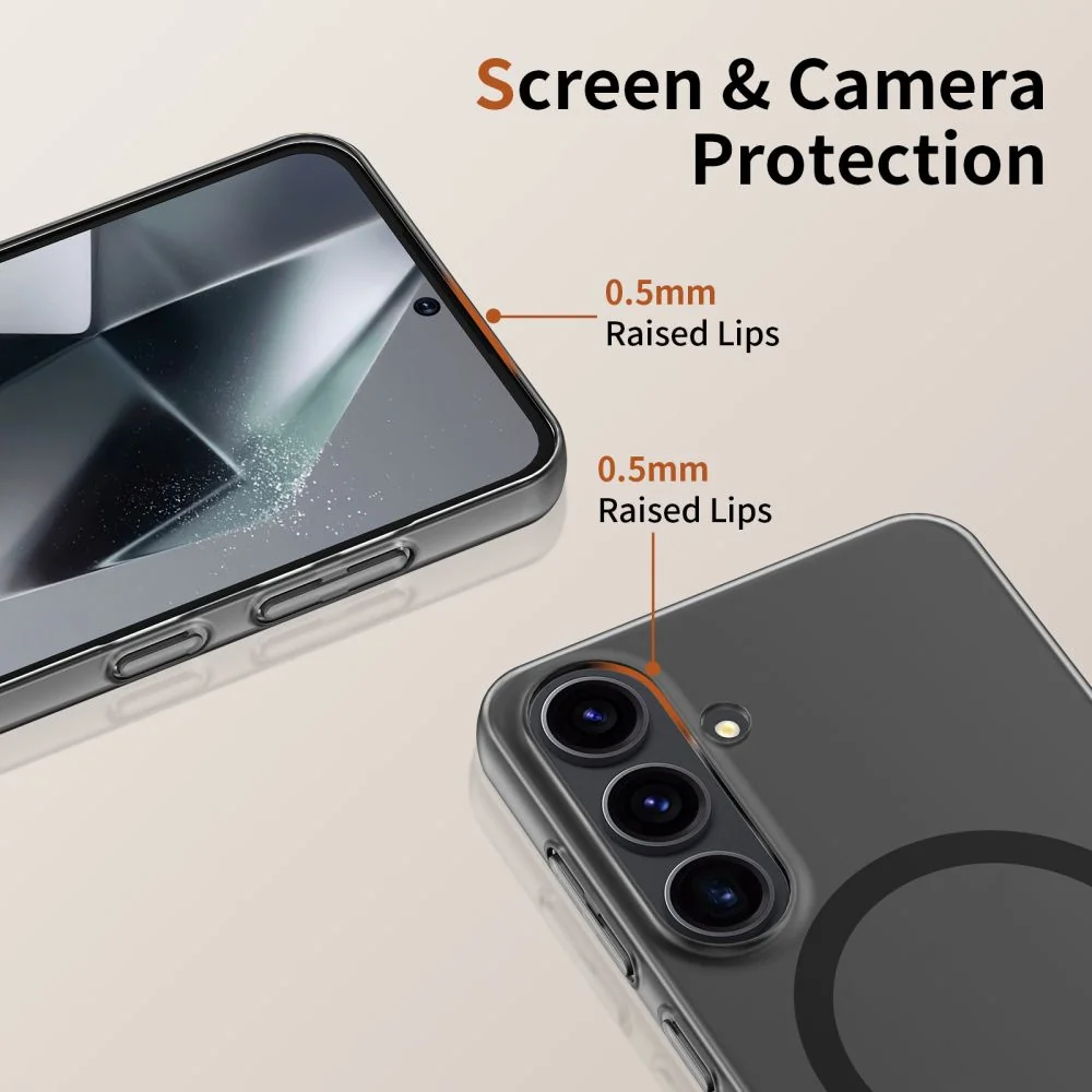 Tech-Protect MagSlim MagSafe kryt na Samsung Galaxy S25, čierny