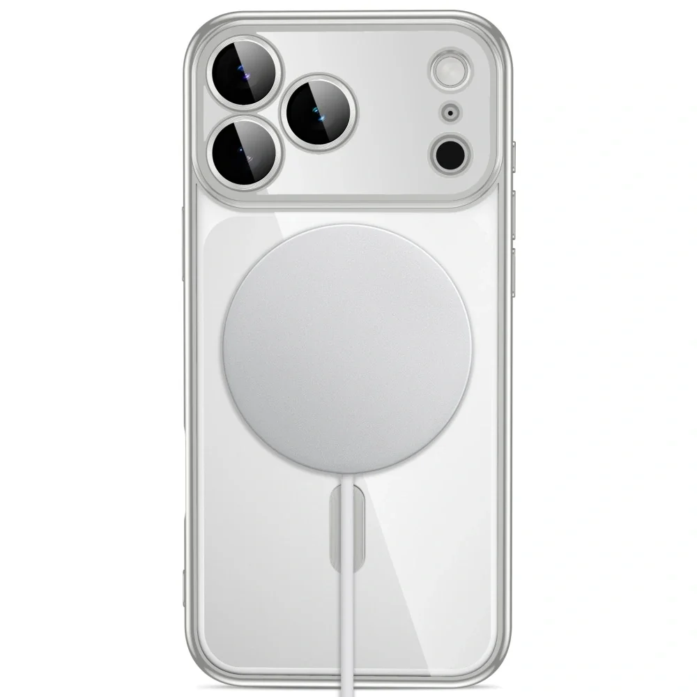 Tech-Protect MagFlex MagSafe kryt na iPhone 17 Pro Max / 18 Pro Max, strieborný