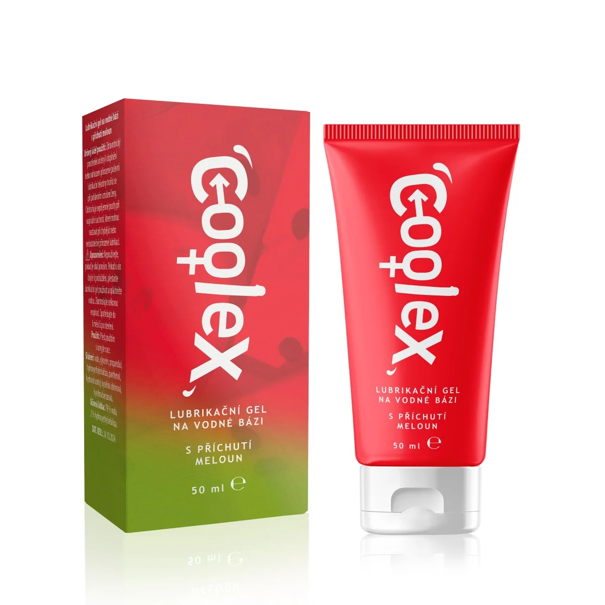 Coolex LG na vodnej báze Melón (tuba) 50 ml