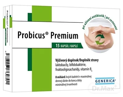 GENERICA Probicus Premium 1×15 cps, výživový doplnok