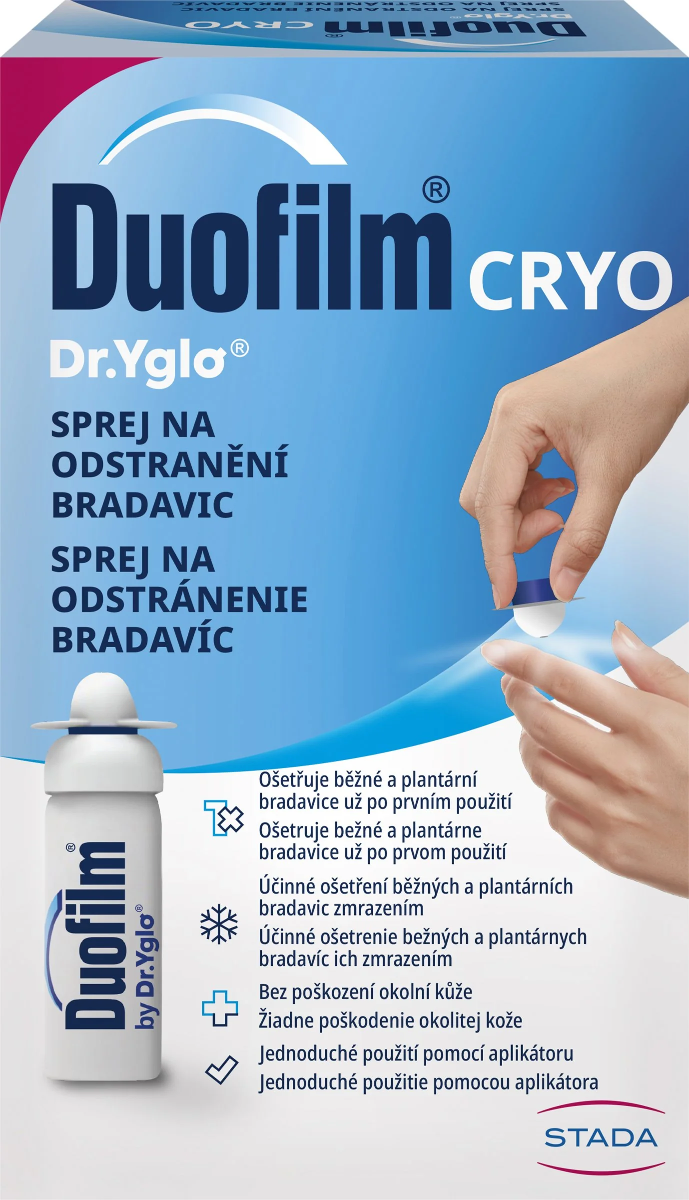 Duofilm CRYO sprej na odstránenie bradavíc 1×50 ml, sprej na odstránenie bradavíc