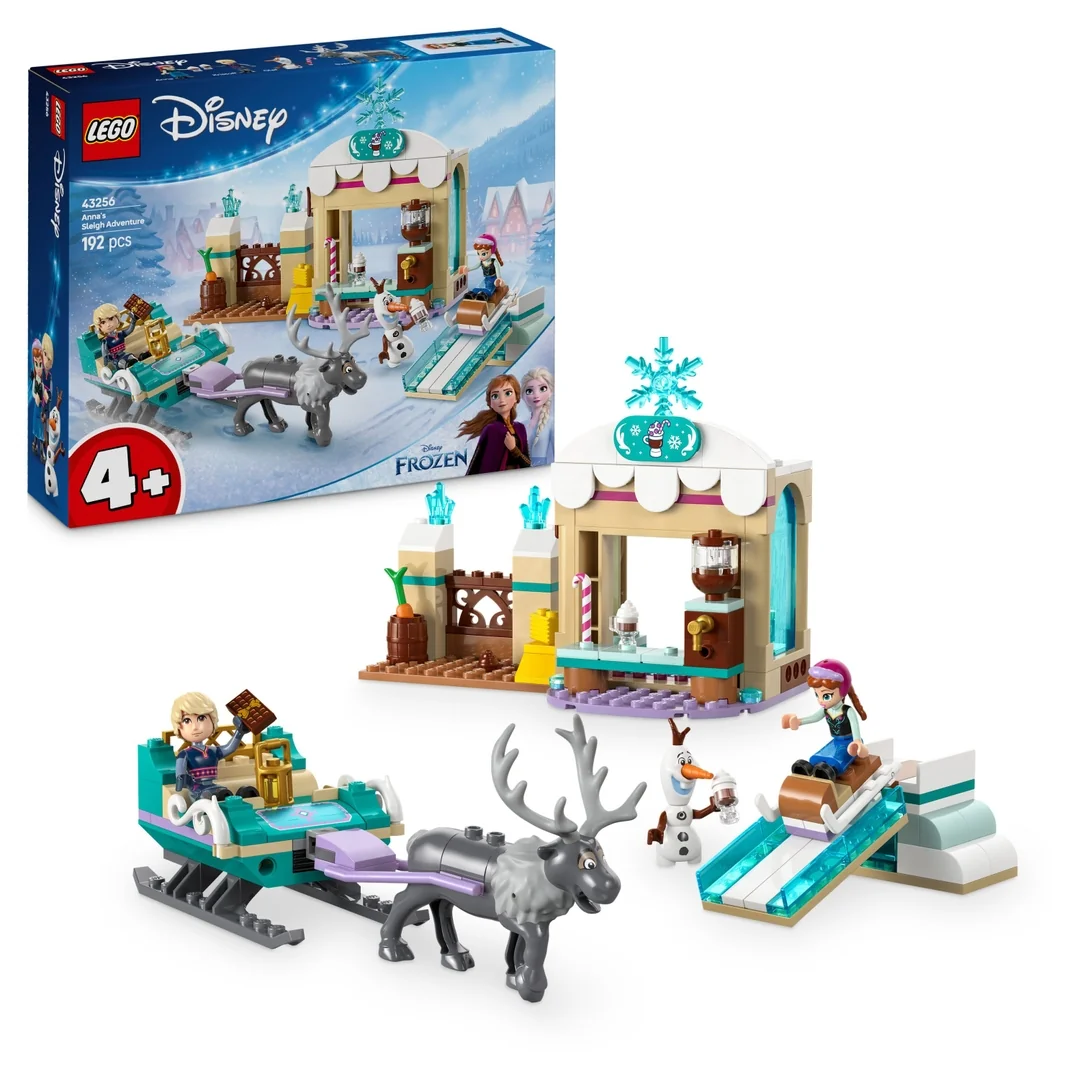 LEGO® Disney™ 43256 Anna a jej dobrodružstvo na saniach