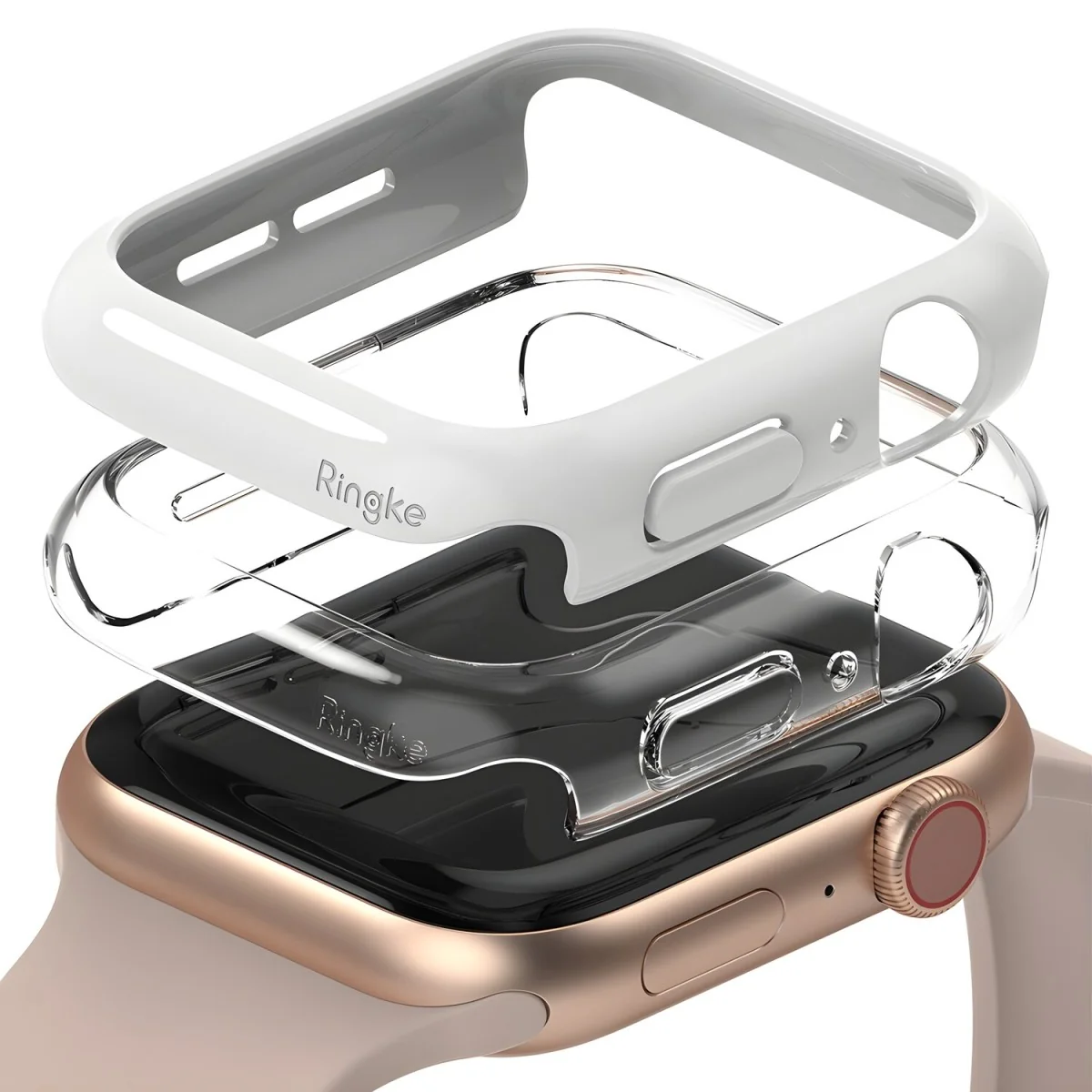 Ochranné puzdro pre Apple Watch 4 40mm/Watch 5 40mm/Wat 2x set