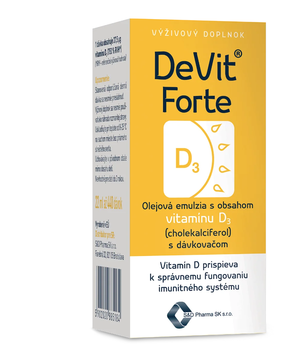 DeVit Forte 1×22 ml, výživový doplnok