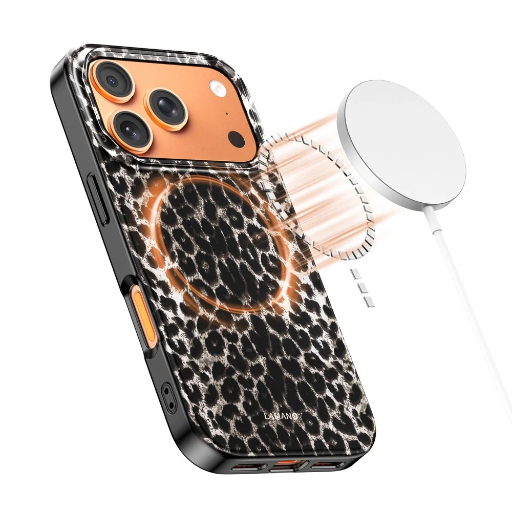 Tech-Protect Lamano MagSafe kryt na iPhone 17 Pro Max, leopard