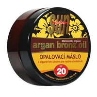 VIVACO SUN ARGAN BRONZ opaľovacie maslo SPF20 s argánovým olejom