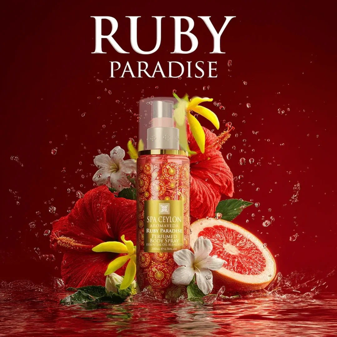 Telový sprej Ruby Paradise 200 ml, mandarínka