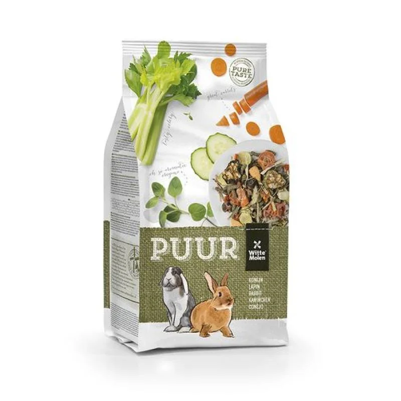 WITTE MOLEN PUUR králik 2kg + 20% GRÁTIS