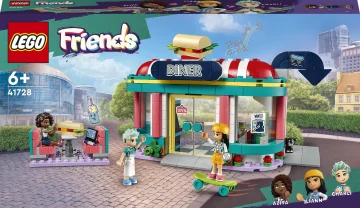 LEGO® Friends 41728 Bistro v centre mestečka Heartlake 1×1 ks, lego stavebnica