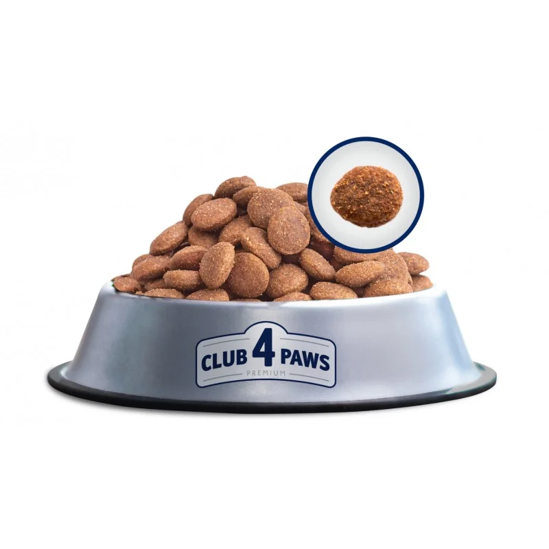 CLUB 4 PAWS Premium pre dospelých psov všetkýh plemien - jahňa a rýža 14 kg (9573)