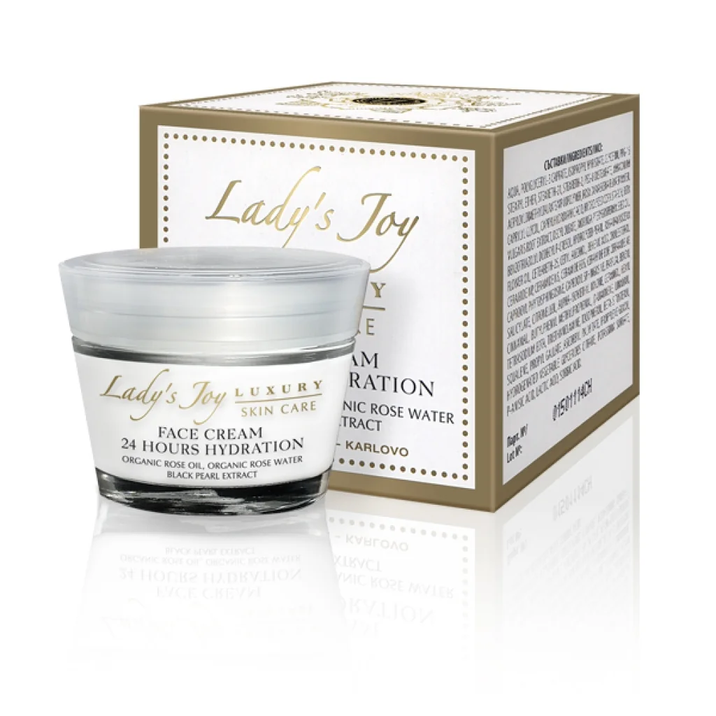 LADY’S JOY LUXURY pleťový krém 24-hodinová hydratácia 50 ml - Bulgarian Rose Karlovo
