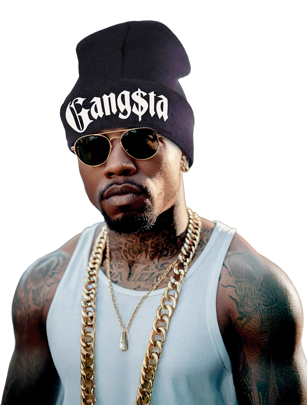 Čiapka beanie Hip Hop Gangsta
